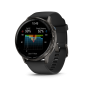 Preview: Garmin D2 Air X15, Slate with Black Silicone Band