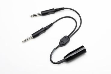 HELICOPTER HEADSET TO GA ADAPTER (PA-75)