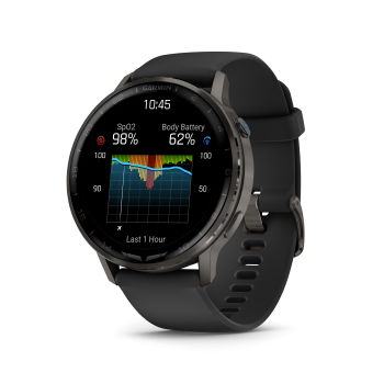 Preview: Garmin D2 Air X15, Slate with Black Silicone Band