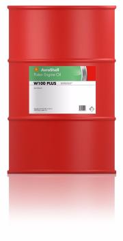 Aeroshell W100 Plus, 55USD Drum (208 Lt.)
