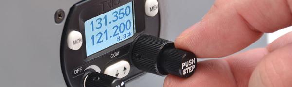 TRIG TY91 VHF Radio, 6 Watt, remote unit with tray and installatin kit