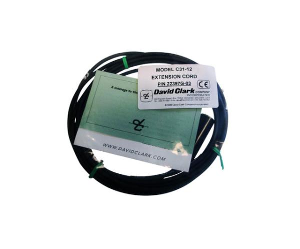 DC CORD ASSY,EXT 12' C31-12