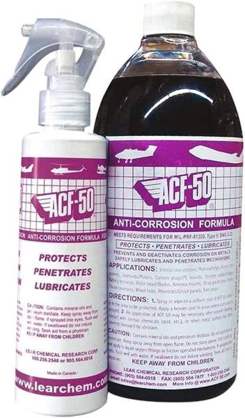 ACF50, Corrosion Preventive, USQT,946ml, w/Spray, MIL-C81309E