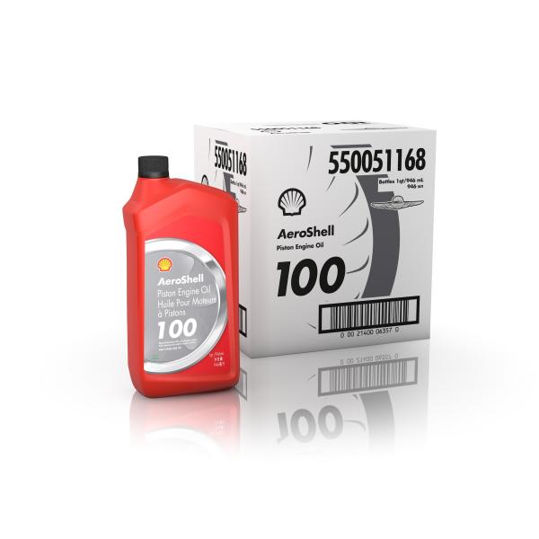 Aeroshell Oil AS100, US Quart Bottle