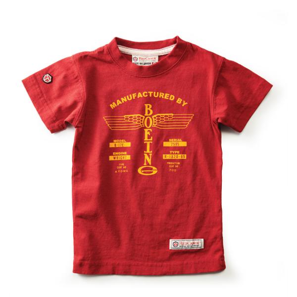 Childrens Boeing T-Shirt - Heritage Red
