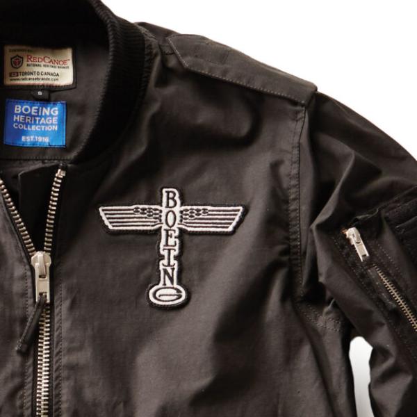 Boeing vintage Logo Flying Jacket - Charocal - L