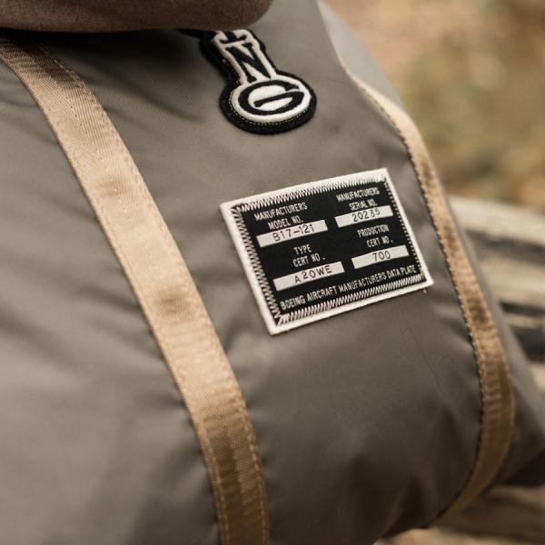 Boeing Vintage Logo Helmet Bag - Army