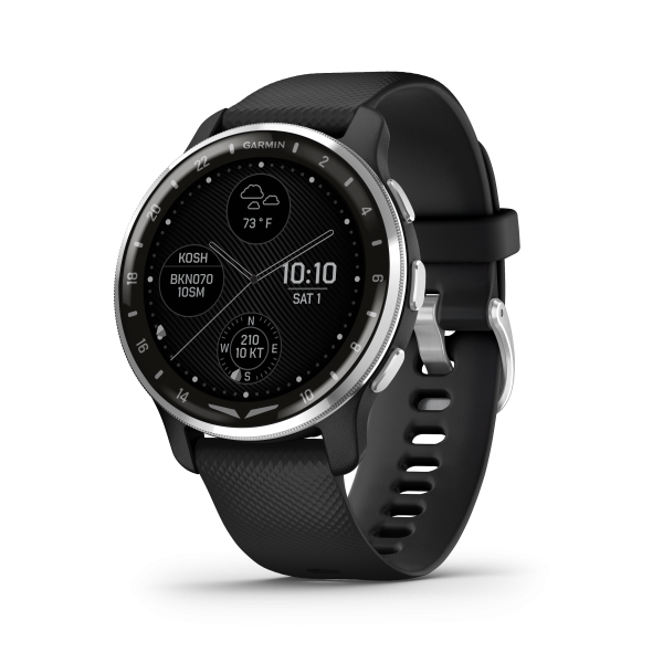 Garmin D2 Air X10, GPS, Black + Passivated, WW/EMEA/ANZ